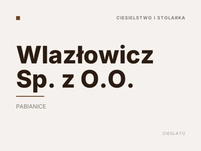 Wlazłowicz Sp. z O.O.