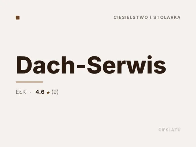 Dach-Serwis