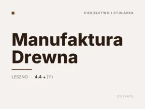 Manufaktura Drewna