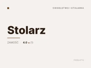 Stolarz