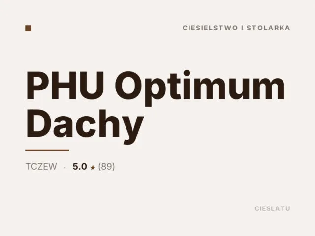 PHU Optimum Dachy