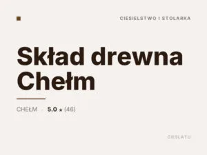 Skład drewna Chełm