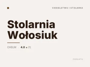 Stolarnia Wołosiuk