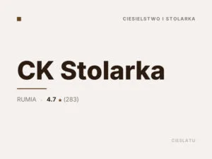 CK Stolarka