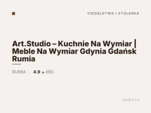 Art.Studio – Kuchnie Na Wymiar | Meble Na Wymiar Gdynia Gdańsk Rumia