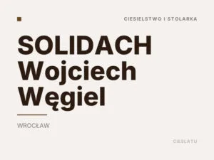 SOLIDACH Wojciech Węgiel