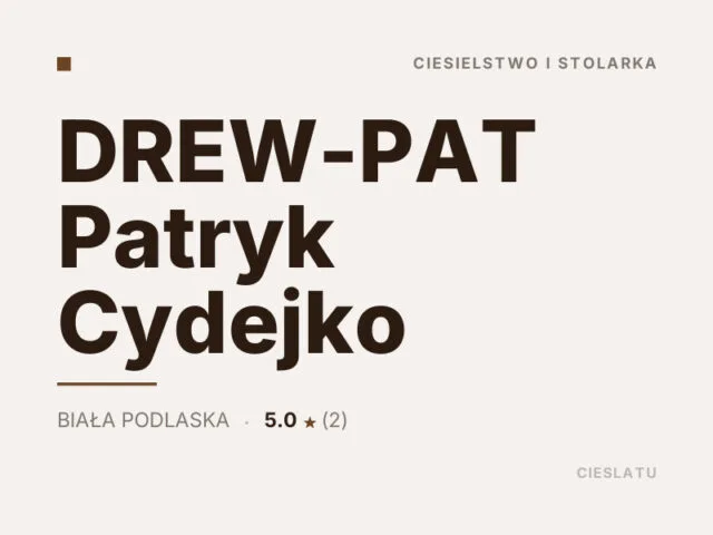 DREW-PAT Patryk Cydejko