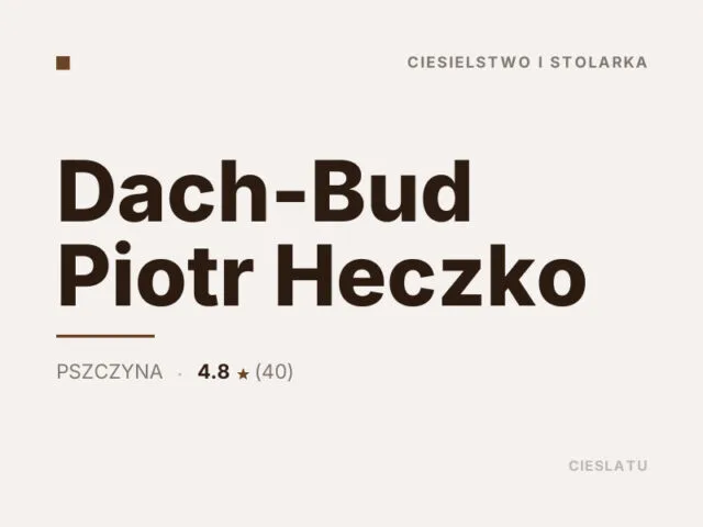 Dach-Bud Piotr Heczko