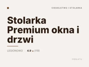Stolarka Premium okna i drzwi