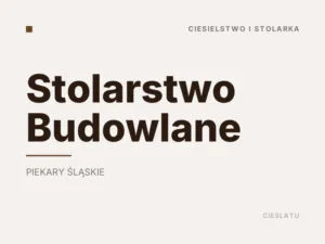 Stolarstwo Budowlane