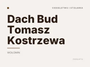 Dach Bud Tomasz Kostrzewa