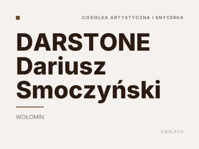 DARSTONE Dariusz Smoczyński