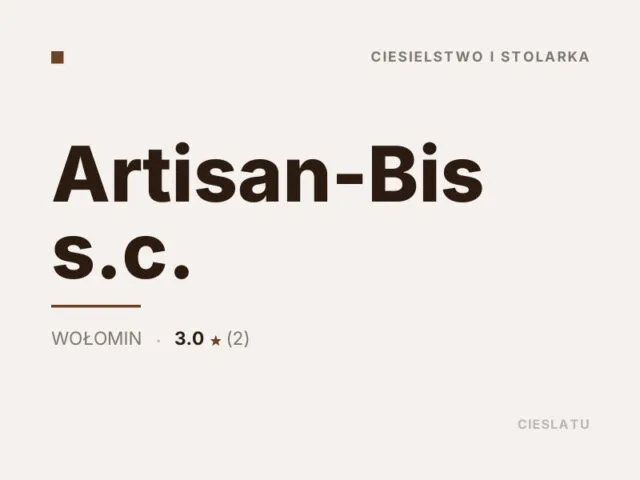 Artisan-Bis s.c.
