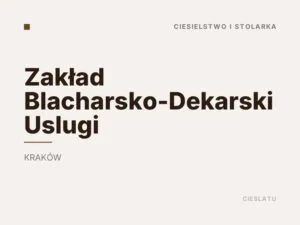 Zakład Blacharsko-Dekarski Uslugi
